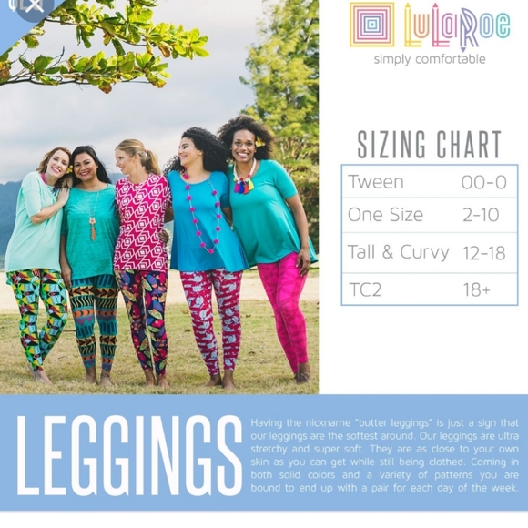 🚫SOLD🚫 New LuLaRoe OS Leggings Crescent Moons HTF - Picture 2 of 2